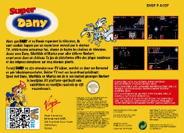 Super Dany (France) (Beta) box cover back